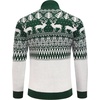 image:imageCOOFANDY Mens Quarter Zip Pullover Sweater Casual Zip Up Polo Sweater KnitSd640green Deer
