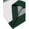 image:imageCOOFANDY Mens Quarter Zip Pullover Sweater Casual Zip Up Polo Sweater KnitSd640green Deer