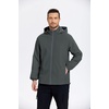 image:imageCOOFANDY Mens Rain Jacket Lightweight Waterproof Raincoat Packable Rain Shell Jacket With Hood Golf Hiking WindbreakerDeep Gray