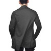 image:imageCOOFANDY Mens Ruffle Shawl Collar Cardigan Open Front Lightweight Long Length Drape Cape Overcoat with PocketsDeep Gray