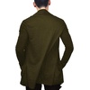 image:imageCOOFANDY Mens Ruffle Shawl Collar Cardigan Open Front Lightweight Long Length Drape Cape Overcoat with PocketsOlive Green