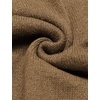 image:imageCOOFANDY Mens Shawl Collar Sweaters VNeck Relaxed Fit Cable PulloversKhaki