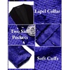 image:imageCOOFANDY Mens Shiny Sequin Blazer Tuxedo Party Dinner Prom One Button Suit JacketNavy Blue