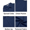 image:imageCOOFANDY Mens Sleeveless Beach Shirts Summer Button Up Tank Tops Casual Textured Tank ShirtBlue Violet