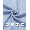 image:imageCOOFANDY Mens Sleeveless Beach Shirts Summer Button Up Tank Tops Casual Textured Tank ShirtLight Blue