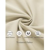 image:imageCOOFANDY Mens Sleeveless Button Up Shirts Summer Beach Tank Tops Collarless Casual Cruise Dress ShirtBeige