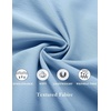 image:imageCOOFANDY Mens Sleeveless Button Up Shirts Summer Beach Tank Tops Collarless Casual Cruise Dress ShirtLight Blue