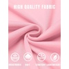 image:imageCOOFANDY Mens Slim Fit Basic Turtleneck Long Sleeve Lightweight Pullover Sweaters Casual Knitted TopsPink