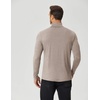 image:imageCOOFANDY Mens Slim Fit Mock Turtleneck T Shirt Casual Basic Knitted Long Sleeve Pullover SweaterKhaki