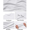 image:imageCOOFANDY Mens Slim Fit Mock Turtleneck T Shirt Casual Basic Knitted Long Sleeve Pullover SweaterWhite