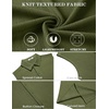 image:imageCOOFANDY Mens Summer Sleeveless Shirts Beach Knit Tank Top Button Up Casual Tank Shirt Vacation TopsArmy Green