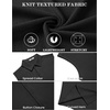 image:imageCOOFANDY Mens Summer Sleeveless Shirts Beach Knit Tank Top Button Up Casual Tank Shirt Vacation TopsBlack