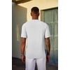 image:imageCOOFANDY Mens TShirt Short Sleeve Crew Neck Textured Shirts Classic Knit Pullover TeesWhite