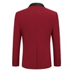 image:imageCOOFANDY Mens Tuxedo Jacket Wedding Suit Jacket Slim Fit Blazer Jacket for Dinner Prom Party