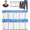 image:imageCOOFANDY Mens Tuxedo Suit Set Slim Fit 2 Piece One Button Blazer Jacket Pants for WeddingDinnerPromDark Gray