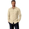 image:imageCOOFANDY Mens Western Cowboy Shirt Long Sleeve Cotton Button Down Work Shirts with PocketsBeige