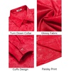 image:imageCOOFANDY Silk Dress Shirt for Men Slim Fit Satin Long Sleeve Shirts Luxury Wedding Shirt