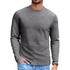 image:imageCOOFANDY Mens Long Sleeve Tee Shirts Stretch Crew Neck Thermal Shirts Casual T Shirts for MenLight Grey