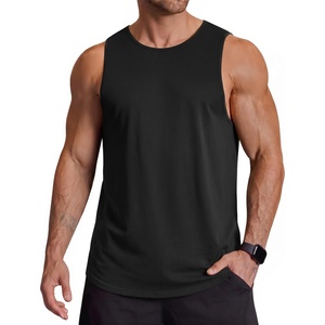 image:imageCOOFANDY Men Workout Tank Tops Sleeveless Gym Muscle Shirt Quick Dry Athletic Running Tee Shirts Summer LightweightBlack
