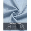 image:imageCOOFANDY Mens Casual Button Down Shirts Short Sleeve Textured Shirt Summer Beach Shirts for MenLight Blue