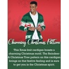 image:imageCOOFANDY Mens Christmas Cardigans Ugly Xmas Sweaters Reindeer Snowflake Shawl Collar Knitted Cardigan SweaterA  Green  B