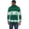 image:imageCOOFANDY Mens Christmas Cardigans Ugly Xmas Sweaters Reindeer Snowflake Shawl Collar Knitted Cardigan SweaterA  Green  C