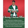 image:imageCOOFANDY Mens Christmas Cardigans Ugly Xmas Sweaters Reindeer Snowflake Shawl Collar Knitted Cardigan SweaterA  Green  C