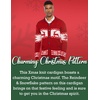 image:imageCOOFANDY Mens Christmas Cardigans Ugly Xmas Sweaters Reindeer Snowflake Shawl Collar Knitted Cardigan SweaterA  Red  a