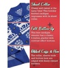 image:imageCOOFANDY Mens Christmas Cardigans Ugly Xmas Sweaters Reindeer Snowflake Shawl Collar Knitted Cardigan SweaterBluewhite Snowflake Elk