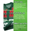 image:imageCOOFANDY Mens Christmas Cardigans Ugly Xmas Sweaters Reindeer Snowflake Shawl Collar Knitted Cardigan SweaterCheckered Christmas Tree