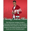 image:imageCOOFANDY Mens Christmas Cardigans Ugly Xmas Sweaters Reindeer Snowflake Shawl Collar Knitted Cardigan SweaterChristmas Red