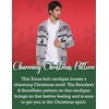 image:imageCOOFANDY Mens Christmas Cardigans Ugly Xmas Sweaters Reindeer Snowflake Shawl Collar Knitted Cardigan SweaterGrey