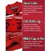 image:imageCOOFANDY Mens Christmas Cardigans Ugly Xmas Sweaters Reindeer Snowflake Shawl Collar Knitted Cardigan SweaterRed Elk