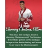 image:imageCOOFANDY Mens Christmas Cardigans Ugly Xmas Sweaters Reindeer Snowflake Shawl Collar Knitted Cardigan SweaterRedwhitegray