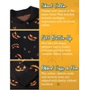 image:imageCOOFANDY Mens Christmas Cardigans Ugly Xmas Sweaters Reindeer Snowflake Shawl Collar Knitted Cardigan SweaterYellow Pumpkin