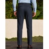 image:imageCOOFANDY Mens Dress Pants Classic Formal Slim Fit Flat Front Slacks Casual Expandable Waist Suit PantsNavy Blue