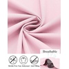 image:imageCOOFANDY Mens Dress Shirts Long Sleeve Button Down Formal Shirt Regular Fit Solid Business Casual ShirtsPink