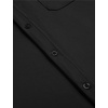 image:imageCOOFANDY Mens Ribbed Button Down Shirts Short Sleeve Casual Shirt with Pocket Summer Beach Camp TopsBlack