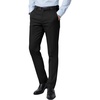 image:imageCOOFANDY Mens Dress Pants Classic Formal Slim Fit Flat Front Slacks Casual Expandable Waist Suit PantsClassic Black
