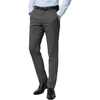 image:imageCOOFANDY Mens Dress Pants Classic Formal Slim Fit Flat Front Slacks Casual Expandable Waist Suit PantsDark Grey