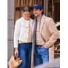 image:imageCOOFANDY Mens Sweater Crewneck Pullover Lightweight Dress Sweater Silm Fit  Soft Knit Fabric Lightweight Triangle Weave Design Comfy Casual Basic Pullover Wrinkle Free Stylish Fashion 2026Khaki