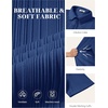 image:imageCOOFANDY Polo Shirts for Men Short Sleeve Shirts Casual Stylish Collared Summer Textured Knit ShirtsBlue