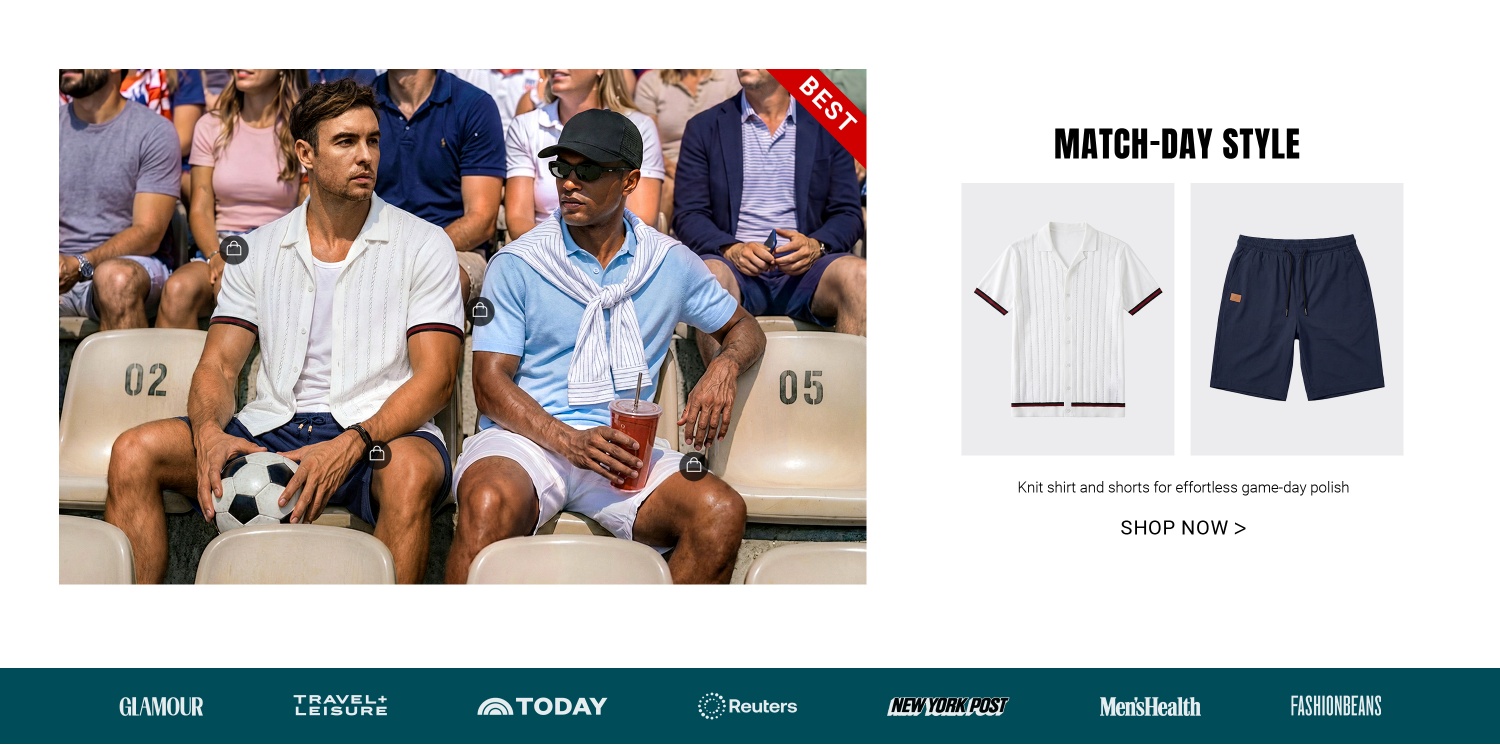 COOFANDY | Effortless Tailored Style – Budget Friendly Mix & Match Men’s Wardrobe Essentials