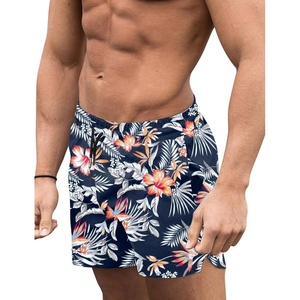 image:imageCOOFANDY Mens Swim Trunks Quick Dry Board Shorts Swimwear Bathing Suit  Quick Dry Four Way Stretch Fabric3 inch InseamSide PocketsP Navy Blue Floral