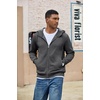 image:imageCOOFANDY Men Full Zip Hoodie Fleece Zipper Sweatshirt Casual Hooded Jacket  Llightweight fleeceLined and Zipper Versatile Drawstring Hood 2026 Fall Fashion Streetwear Casual Gym Outdoor JacketDark Grey