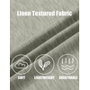 image:imageCOOFANDY Mens Button Down Shirts Short Sleeve Linen Textured Shirts Casual Summer Beach ShirtsLight Green