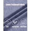 image:imageCOOFANDY Mens Button Down Shirts Short Sleeve Linen Textured Shirts Casual Summer Beach ShirtsSky Blue