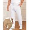 image:imageCOOFANDY Mens Casual Chinos Pants Classic Stretch Relaxed Fit Khaki Pants  Cotton Twill Fabric Straight Fit Flat Front Dress Pants Lightweight Stretch Classic Fit Slacks for Casual Work GolfWhite