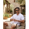 image:imageCOOFANDY Mens Casual Cotton Linen Shorts Elastic Waist Drawstring Shorts  Stretch Linen Chino Lightweight Breathable Flat Front Phone Pockets Regular Fit 9 Inch Inseam Summer Beach VacationBeige
