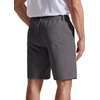 image:imageCOOFANDY Mens Casual Shorts 9 Flat Front Elastic Waist Linen Dress Shorts  Premium Linen Blend Fabric Lightweight Breathable SkinFriendly Straight Leg Summer Beach WearDark Gray